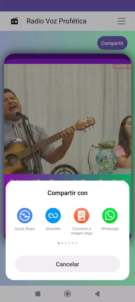 Radio Voz Profética Screenshots