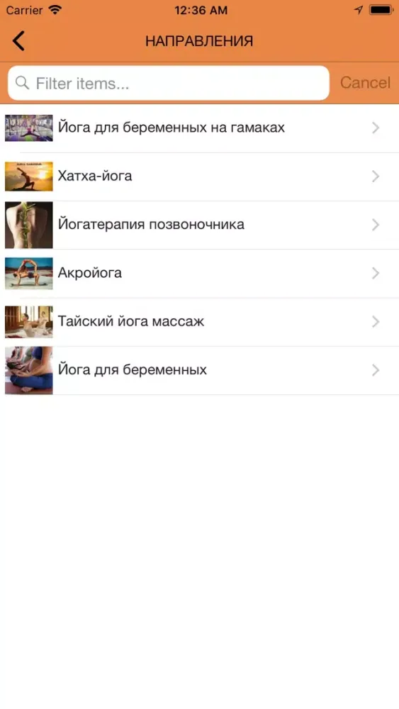 Screenshot di Йога студия Essence