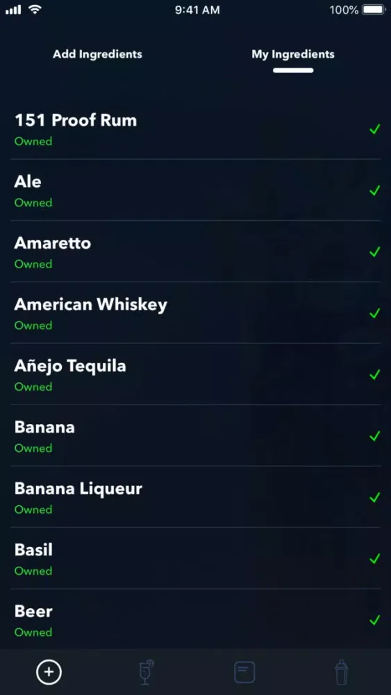 Screenshot di typsi - Cocktails Made Easy