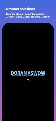 Capturas de tela do Doramaswow Oficial - doramas