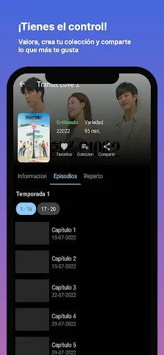 Capturas de tela do Doramaswow Oficial - doramas