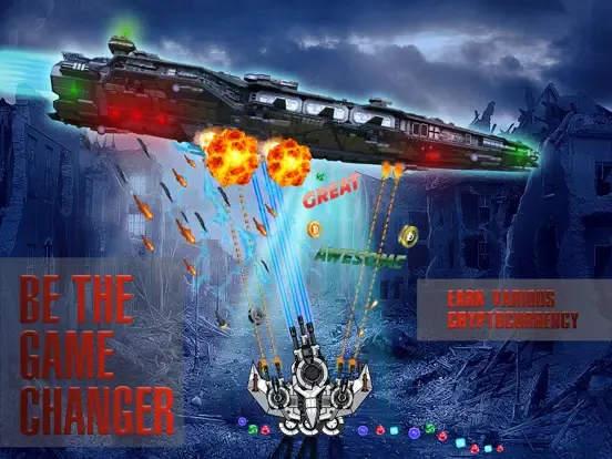 Delta Rover:Rock Blast Shooter iPad  Screenshots