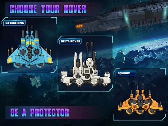 Delta Rover:Rock Blast Shooter iPad  Screenshots
