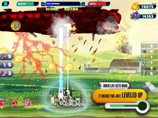 Delta Rover:Rock Blast Shooter iPad  Screenshots