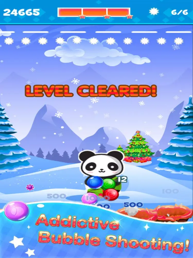 Capturas de tela do Bubble Panda Mania Pop iPad 