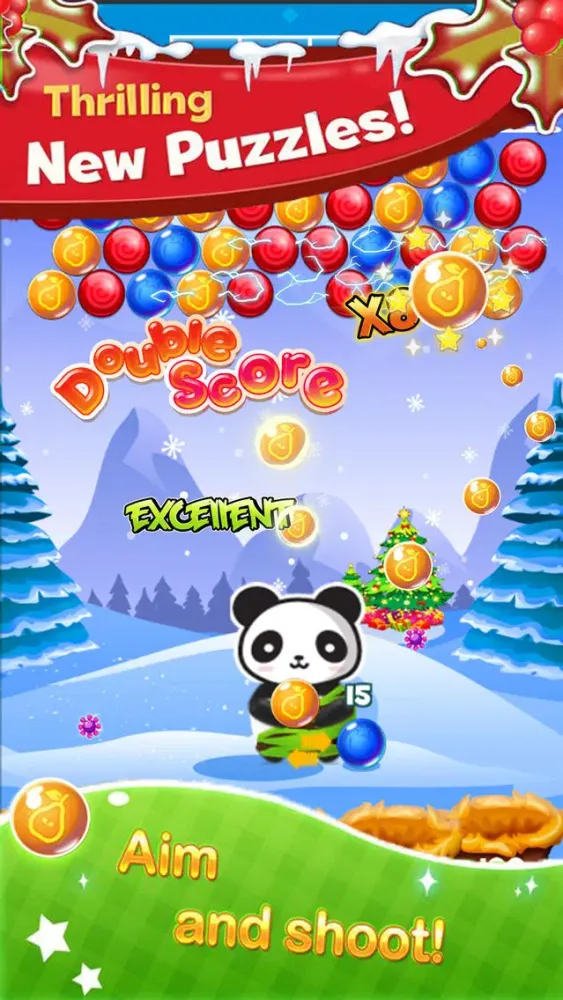 Capturas de tela do Bubble Panda Mania Pop
