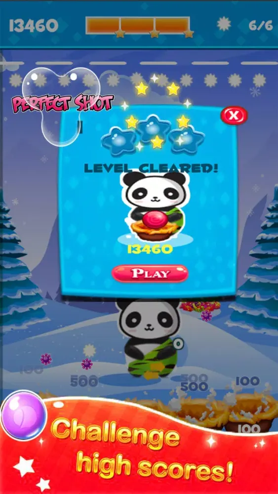 Capturas de tela do Bubble Panda Mania Pop