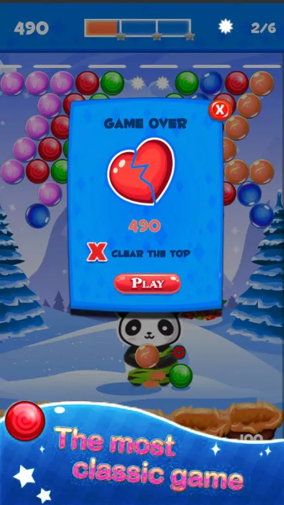 Capturas de tela do Bubble Panda Mania Pop