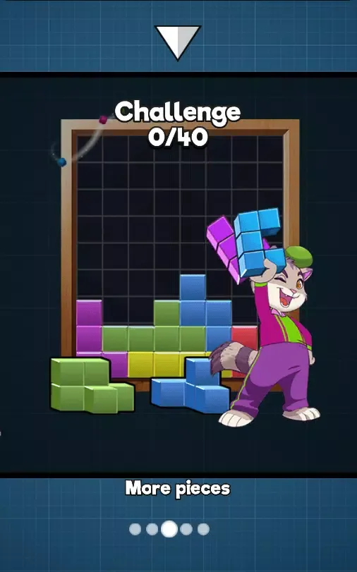 Ảnh chụp màn hình của block puzzle graft woody