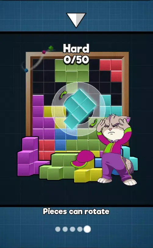 Ảnh chụp màn hình của block puzzle graft woody