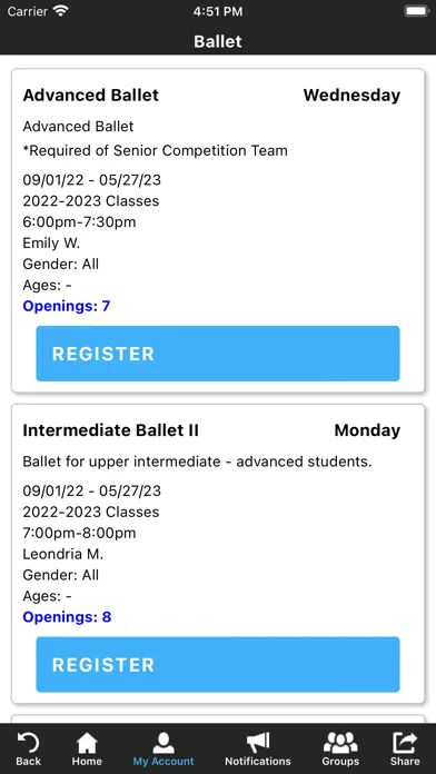 Скриншоты Studio J Dance Center