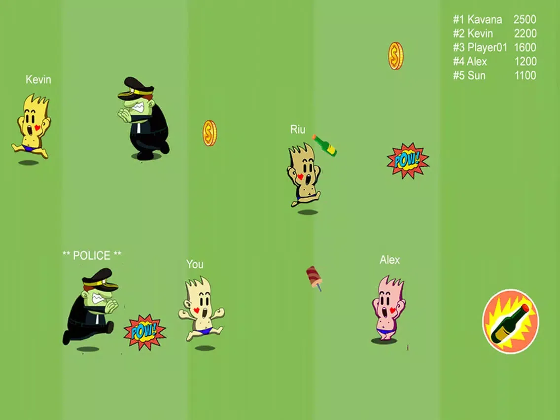 Capturas de tela do Hooligans.io iPad 