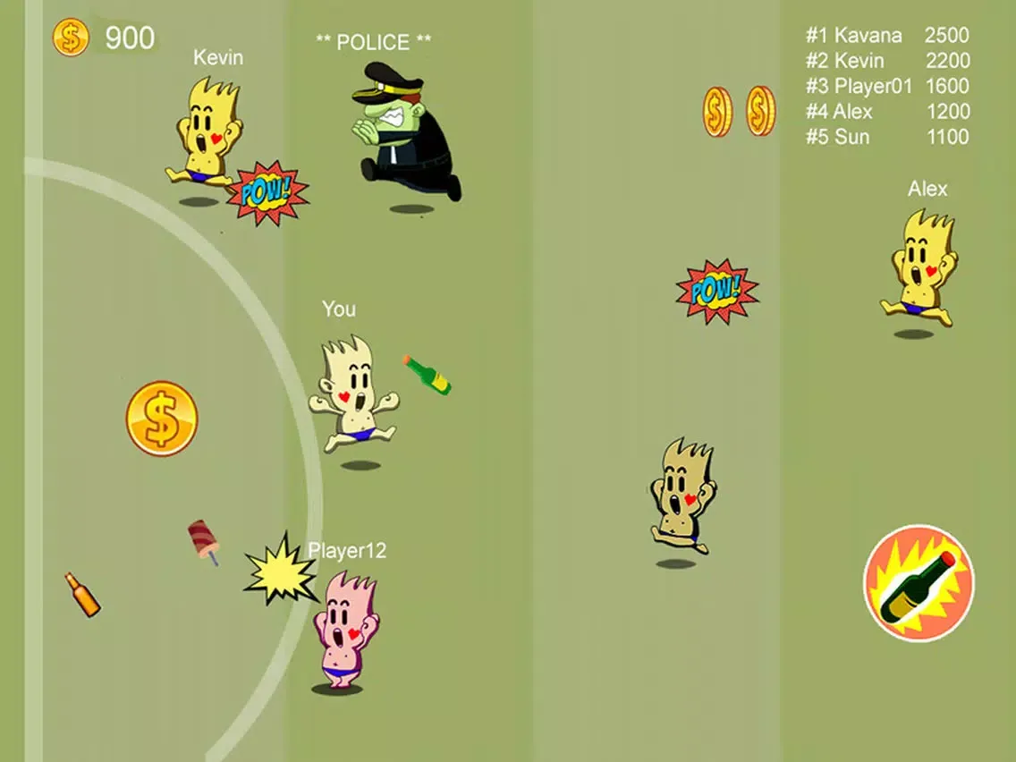 Capturas de tela do Hooligans.io iPad 