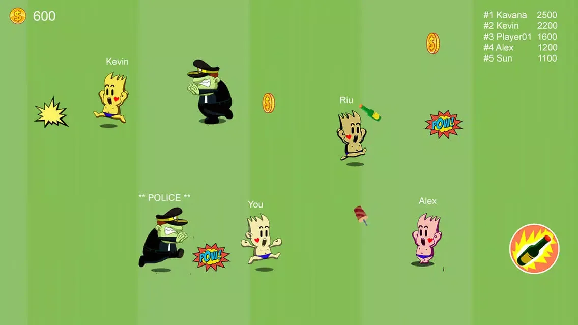 Capturas de tela do Hooligans.io