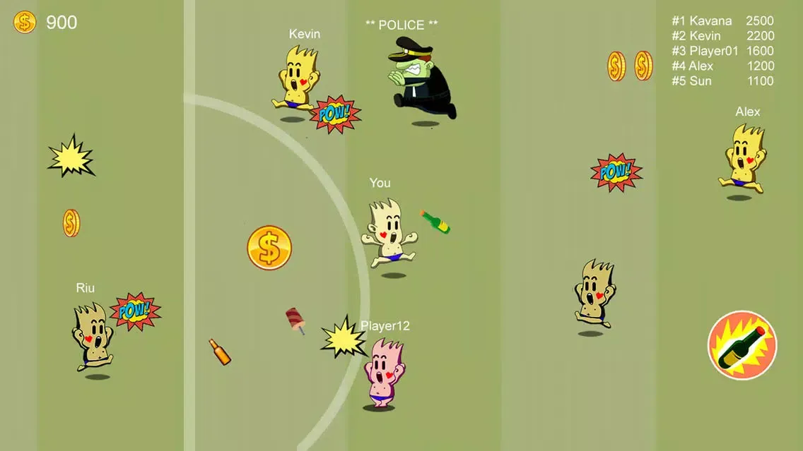 Capturas de tela do Hooligans.io