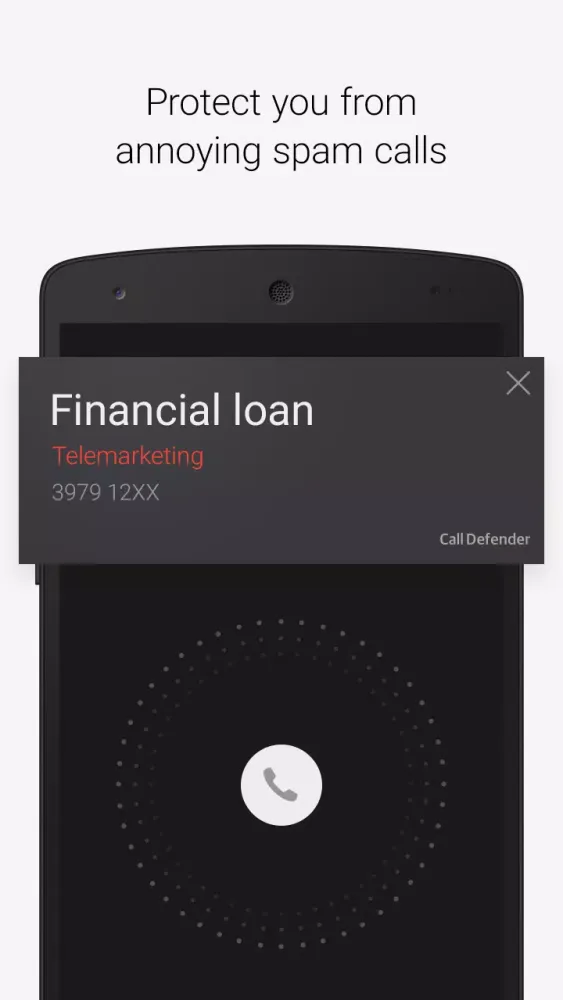 Call Defender سکرین شاٹس