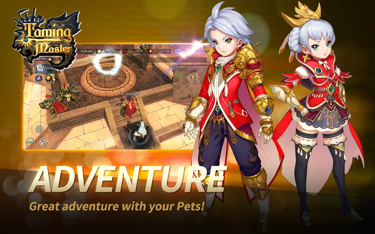 Capturas de tela do Taming Master