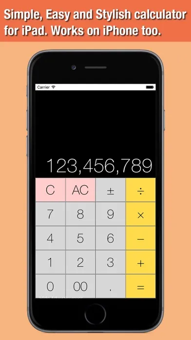 Ảnh chụp màn hình của Calculator - iPad Version
