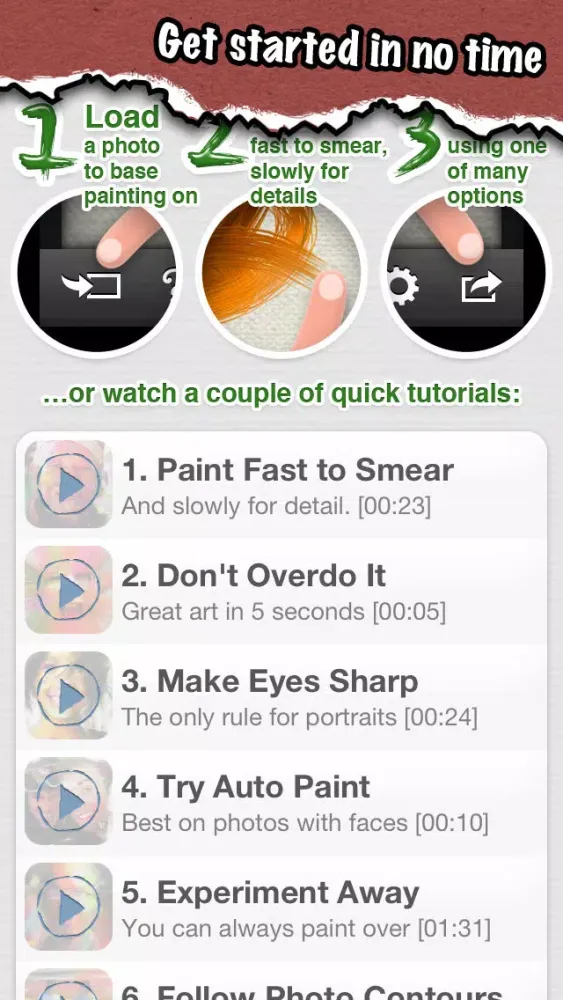 Foolproof Art Studio Free for iPhone Screenshots
