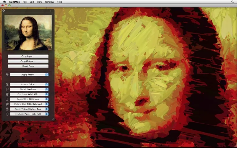 Capturas de tela do PaintMee
