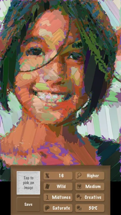 Tangkapan skrin PaintMee Lite