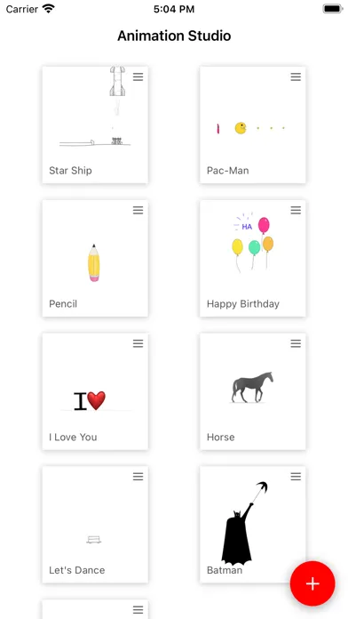 Captures d'écran de Animation Studio – FlipBook