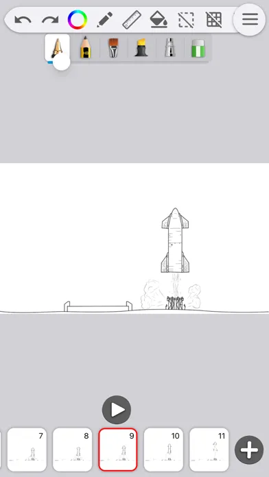 Captures d'écran de Animation Studio – FlipBook