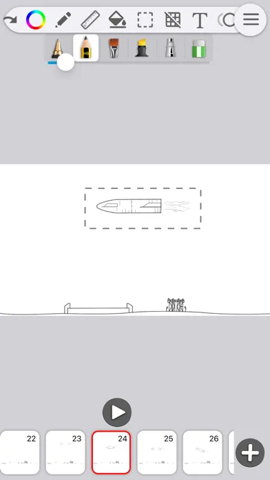 Captures d'écran de Animation Studio – FlipBook