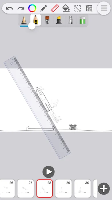 Captures d'écran de Animation Studio – FlipBook