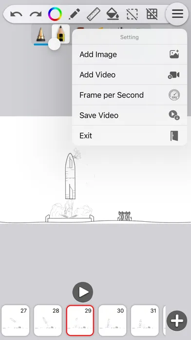 Captures d'écran de Animation Studio – FlipBook