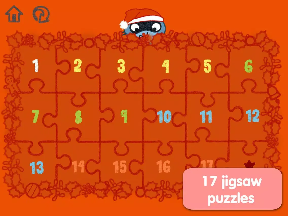 ภาพหน้าจอของ Christmas Jigsaw Puzzle Pango iPad 