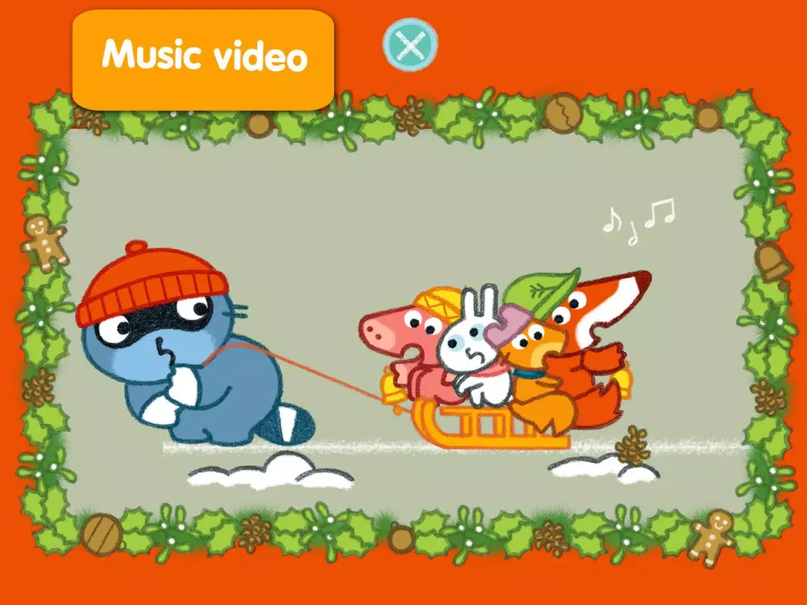 ภาพหน้าจอของ Christmas Jigsaw Puzzle Pango iPad 