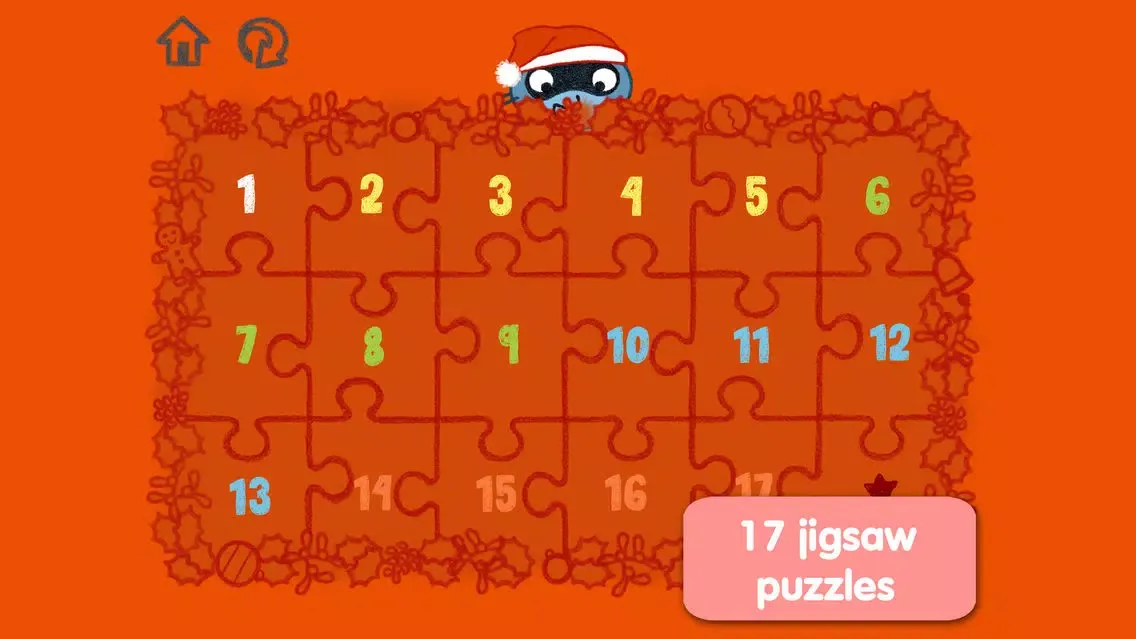 ภาพหน้าจอของ Christmas Jigsaw Puzzle Pango