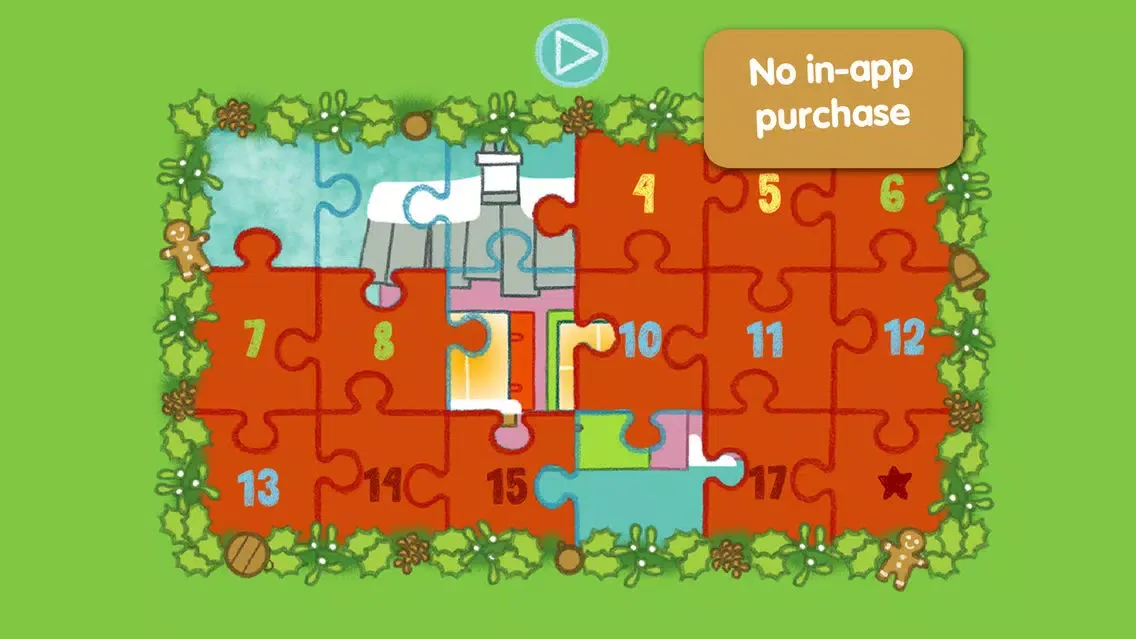 ภาพหน้าจอของ Christmas Jigsaw Puzzle Pango