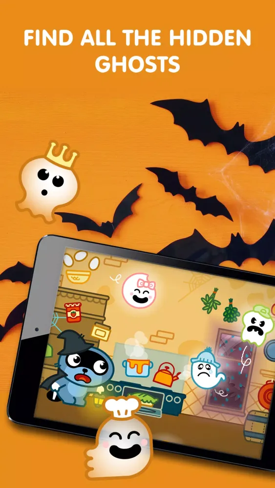 Ảnh chụp màn hình của Pango Halloween Memory Match