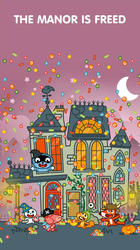 Ảnh chụp màn hình của Pango Halloween Memory Match