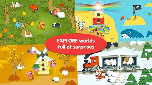 Captures d'écran de Pango Sheep: get all the sheep