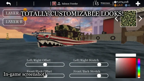 uCaptain: Boat Fishing Game 3D-screenshot-4