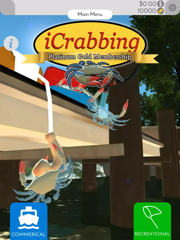 Crab Fishing Game - iCrabbing iPad  سکرین شاٹس
