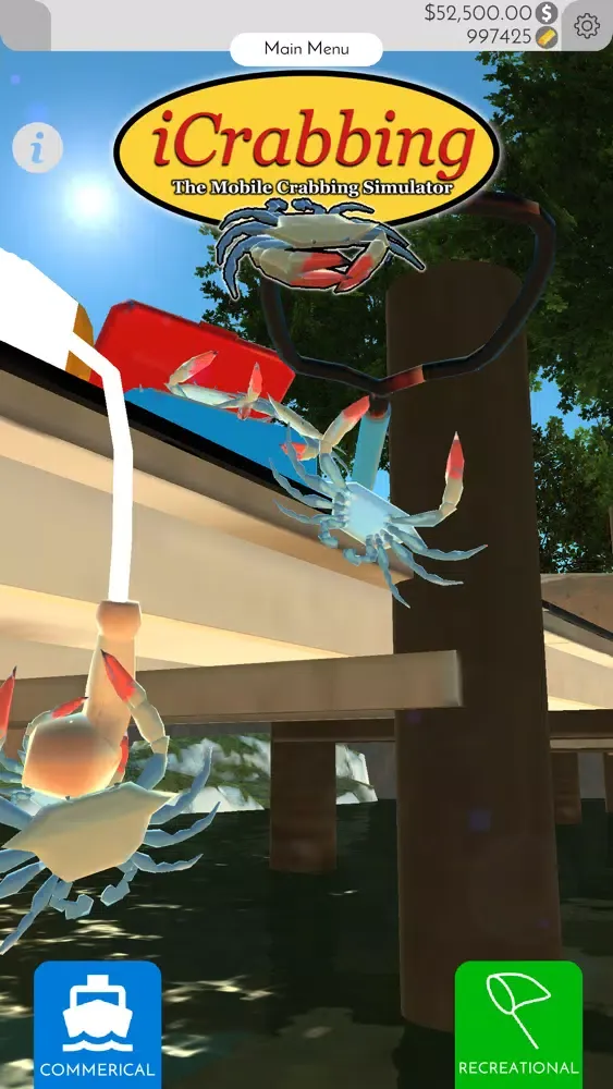 Crab Fishing Game - iCrabbing سکرین شاٹس