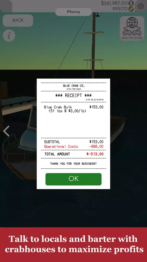 Crab Fishing Game - iCrabbing سکرین شاٹس
