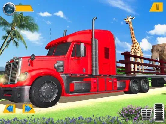 Capturas de tela do Animal Rescue Transport Truck iPad 