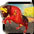 Robot Bull Mech Fighting