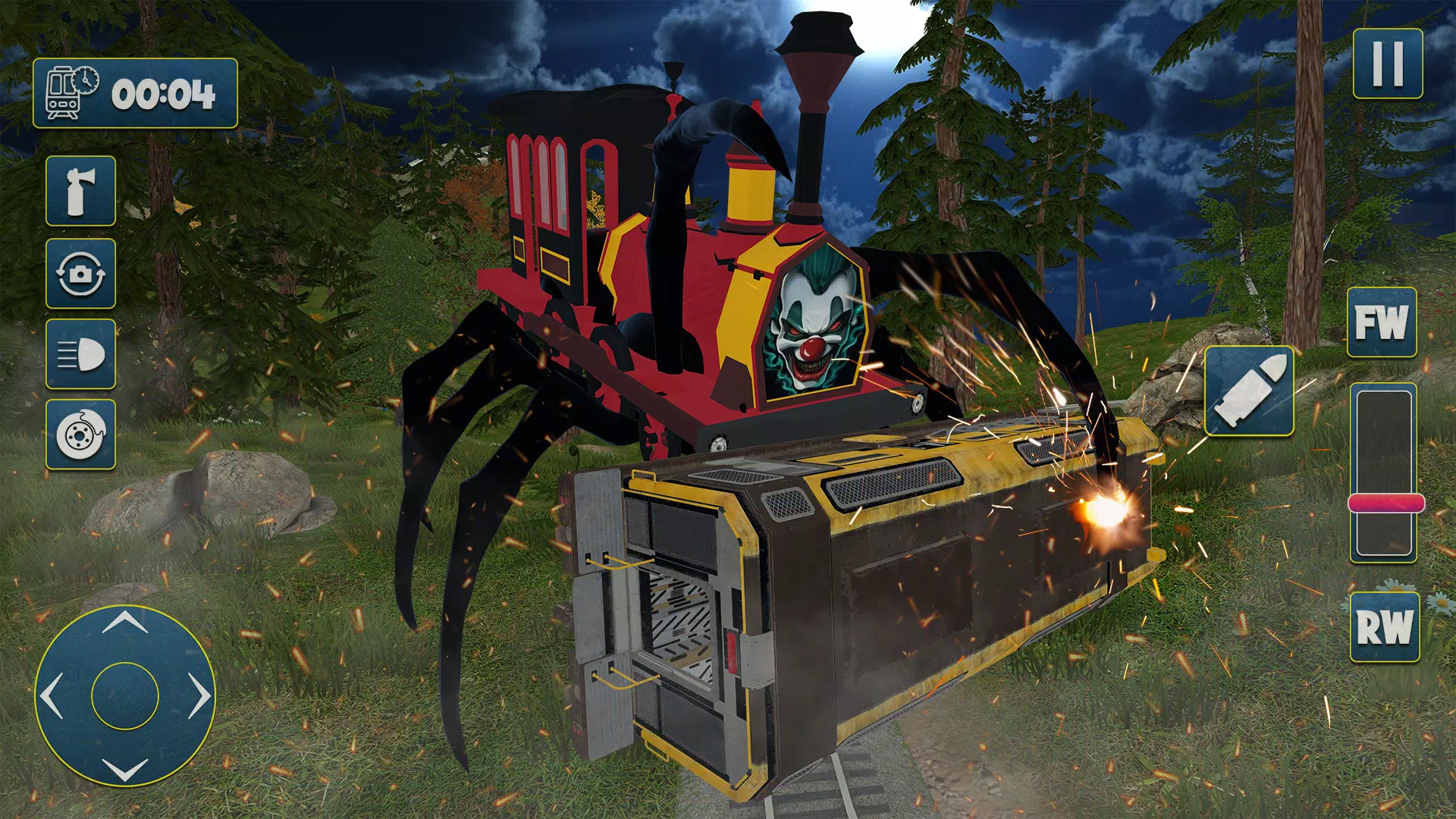 Evil Spider Train Scary Games Screenshots