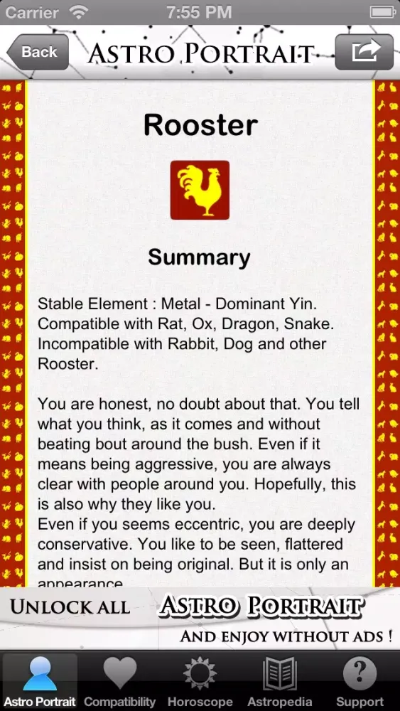 Astro Portrait - Your Astrological Profile, Compatibility between signs and Horoscope Ekran Görüntüleri