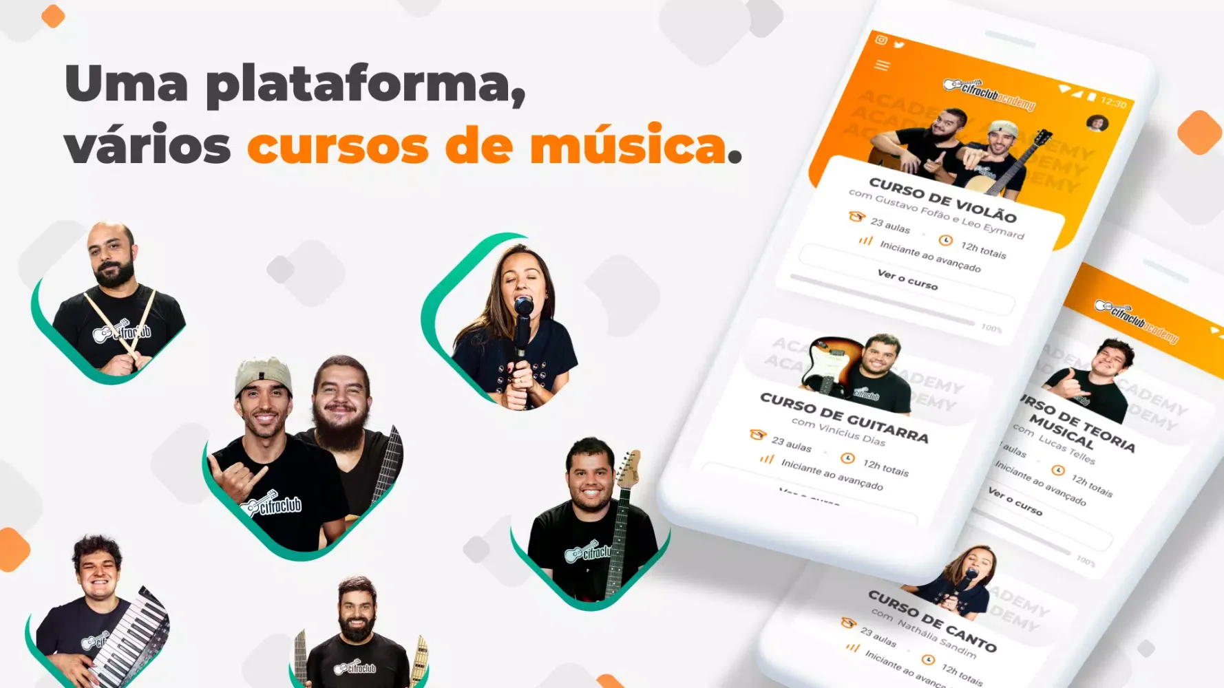 Capturas de pantalla de Cifra Club Academy