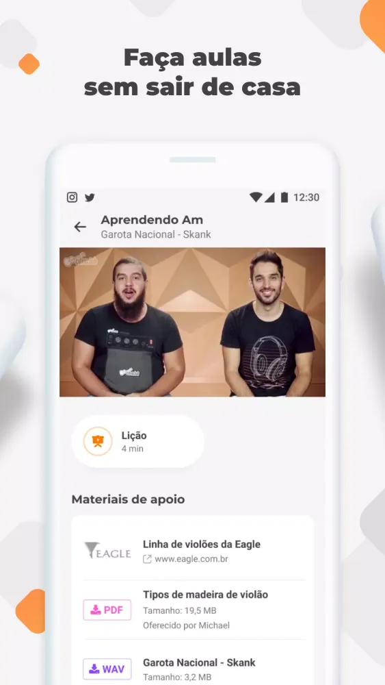 Capturas de pantalla de Cifra Club Academy