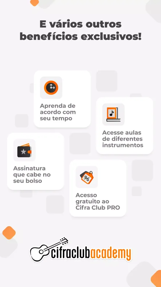 Capturas de pantalla de Cifra Club Academy