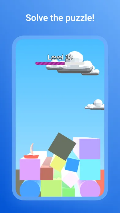 Color Sail 3D Dot Puzzle Game Screenshots