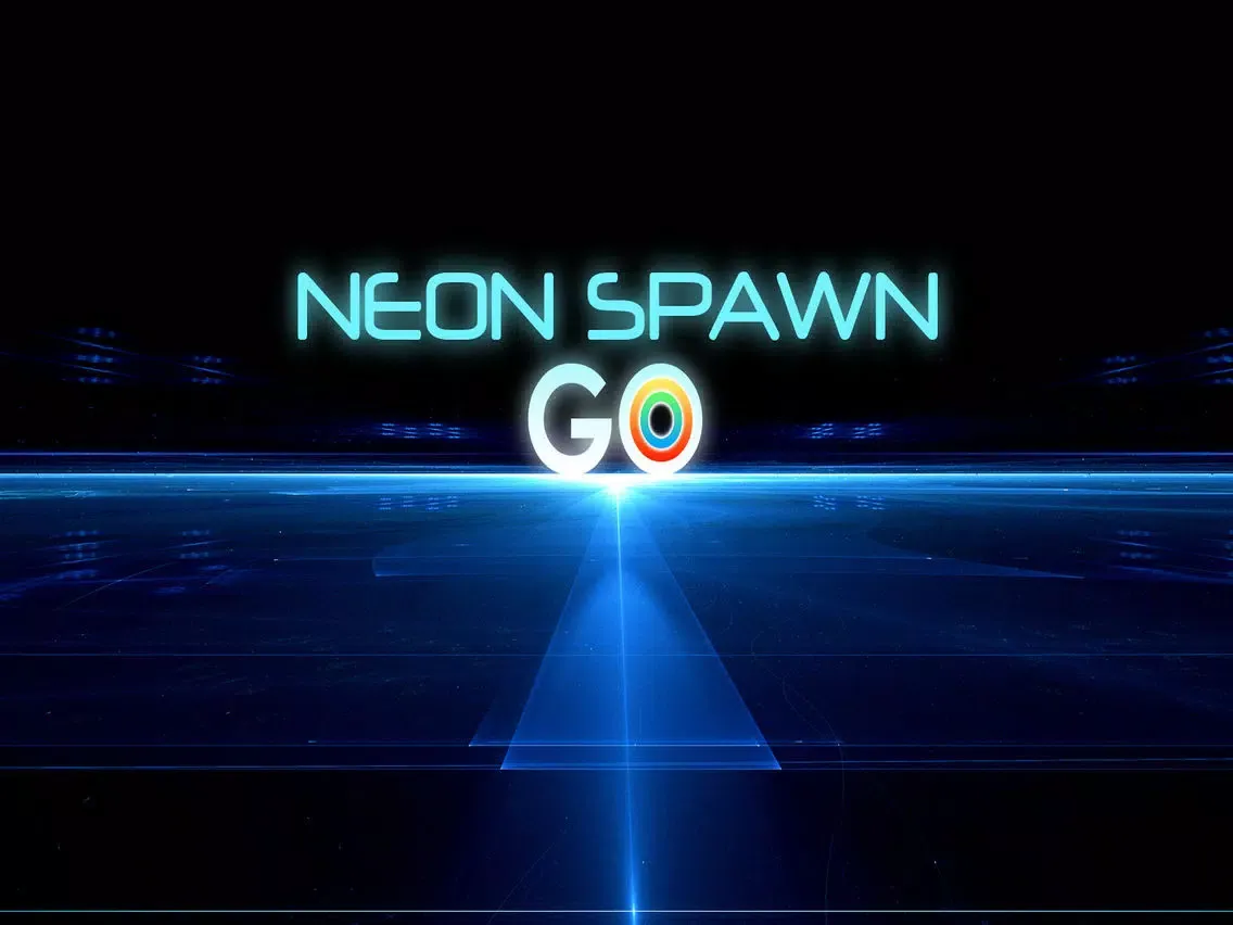 Zrzuty ekranu fun fun fan! a simple jump game - Neon Spawn GO iPad 